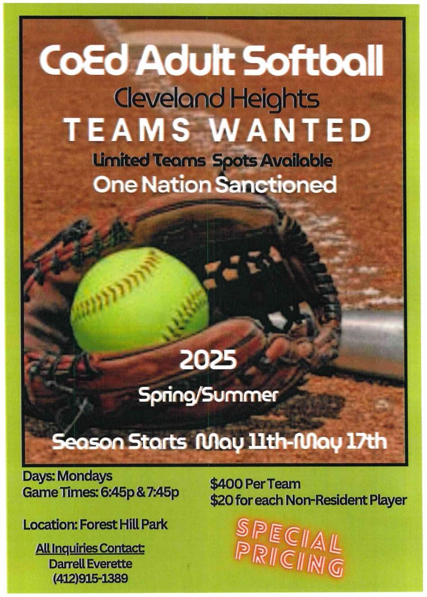 Coed Adult Softball