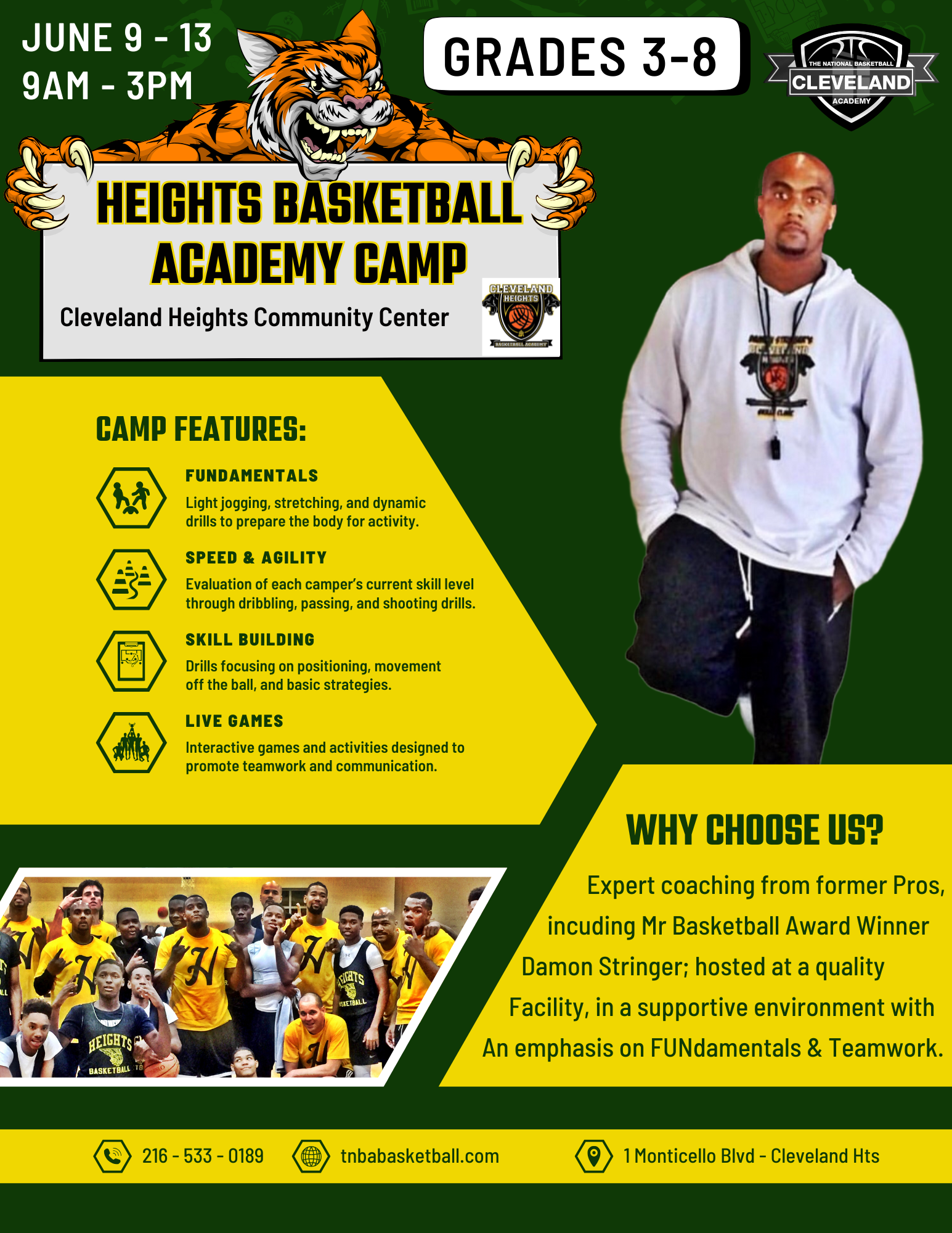 Heights Camp Flyer